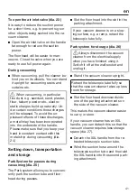 Preview for 41 page of Miele Compact C2 EcoLine SDRP4 Operating Instructions Manual