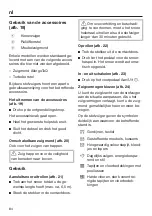 Preview for 84 page of Miele Complete C2 Operating Instructions Manual