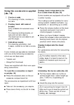 Preview for 49 page of Miele Complete C3 Operating Instructions Manual