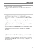 Preview for 15 page of Miele Conn@ctivity XKM 2000 KM Installation Instructions Manual