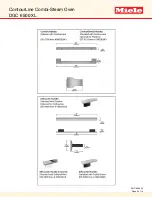 Preview for 3 page of Miele ContourLine DGC 6500 XL Quick Install Manual