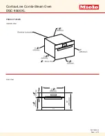 Preview for 4 page of Miele ContourLine DGC 6500 XL Quick Install Manual