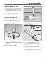 Preview for 51 page of Miele Crystal G 5175 SCSF Operating Instructions Manual