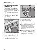 Preview for 52 page of Miele Crystal G 5175 SCSF Operating Instructions Manual