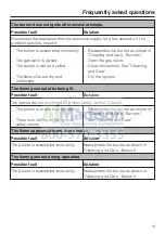 Preview for 19 page of Miele CS 1012 Operating And Installation Instructions