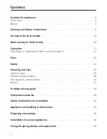 Preview for 4 page of Miele CS 1028 Operating And Installation Instructions