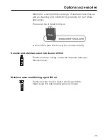 Preview for 29 page of Miele CS 1028 Operating And Installation Instructions