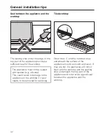 Preview for 42 page of Miele CS 1028 Operating And Installation Instructions