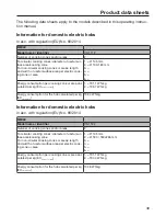 Preview for 49 page of Miele CS 1112 Operating And Installation Instructions