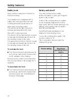 Preview for 26 page of Miele CS 1212 Operating And Installation Instructions