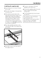 Preview for 41 page of Miele CS 1221 Operating And Installation Instructions