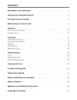 Preview for 2 page of Miele CS 1223 I Operating And Installation Instructions