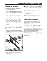 Preview for 43 page of Miele CS 1234-1 Operating And Installation Instructions