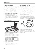 Preview for 16 page of Miele CS 1312 BG Operating And Installation Instructions