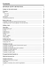 Preview for 2 page of Miele CS 1322 BG 240V Operating And Installation Instructions