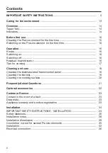 Preview for 2 page of Miele CS 1327 Operating And Installation Instructions