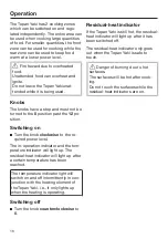 Preview for 16 page of Miele CS 1327 Operating And Installation Instructions