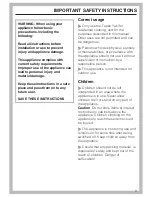 Preview for 3 page of Miele CS 1327 Operating And Installation Manual