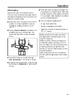 Preview for 23 page of Miele CS 1411 Operating And Installation Instructions