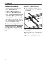 Preview for 40 page of Miele CS 1411 Operating And Installation Instructions