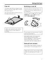 Preview for 17 page of Miele CS 1411 Operating And Installation Manual