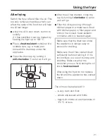 Preview for 21 page of Miele CS 1411 Operating And Installation Manual