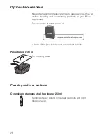 Preview for 26 page of Miele CS 1411 Operating And Installation Manual