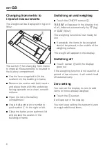 Preview for 6 page of Miele CS 1418 Operating And Installation Instructions