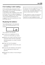 Preview for 7 page of Miele CS 1418 Operating And Installation Instructions