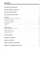 Preview for 2 page of Miele CS 1421 S Operating And Installation Instructions