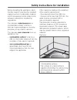 Preview for 21 page of Miele CS 1421 S Operating And Installation Instructions