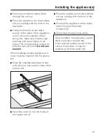 Preview for 29 page of Miele CS 1421 S Operating And Installation Instructions