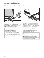 Preview for 30 page of Miele CS 1421 S Operating And Installation Instructions