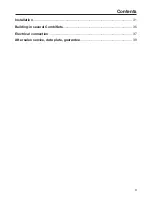 Предварительный просмотр 3 страницы Miele CS 1421 Operating And Installation Instructions