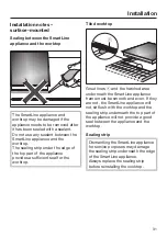 Предварительный просмотр 31 страницы Miele CSDA 7001 FL Operating And Installation Instructions