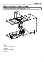 Предварительный просмотр 37 страницы Miele CSDA 7001 FL Operating And Installation Instructions