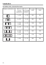 Предварительный просмотр 56 страницы Miele CSDA 7001 FL Operating And Installation Instructions