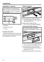 Предварительный просмотр 68 страницы Miele CSDA 7001 FL Operating And Installation Instructions