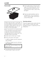 Preview for 6 page of Miele CSPE 1300 Operating Instructions Manual