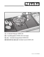 Preview for 1 page of Miele CSWA 400 Installation And Operation Manual