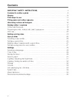 Preview for 2 page of Miele CVA 2652 Operating And Installation Instructions