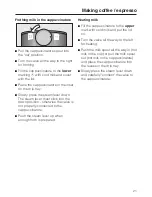 Preview for 21 page of Miele CVA 2652 Operating And Installation Instructions