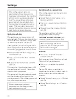 Preview for 30 page of Miele CVA 2652 Operating And Installation Instructions