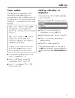 Preview for 31 page of Miele CVA 2652 Operating And Installation Instructions