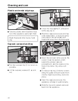 Preview for 40 page of Miele CVA 2652 Operating And Installation Instructions