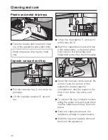 Preview for 40 page of Miele CVA 2662 Operating And Installation Manual