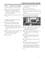 Preview for 57 page of Miele CVA 2662 Operating And Installation Manual