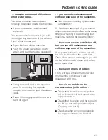 Preview for 57 page of Miele CVA 3650 Operating And Installation Instructions