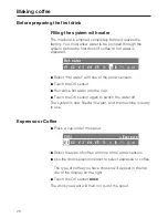 Preview for 20 page of Miele CVA 3660 Operating And Installation Instructions