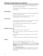 Preview for 30 page of Miele CVA 3660 Operating And Installation Instructions